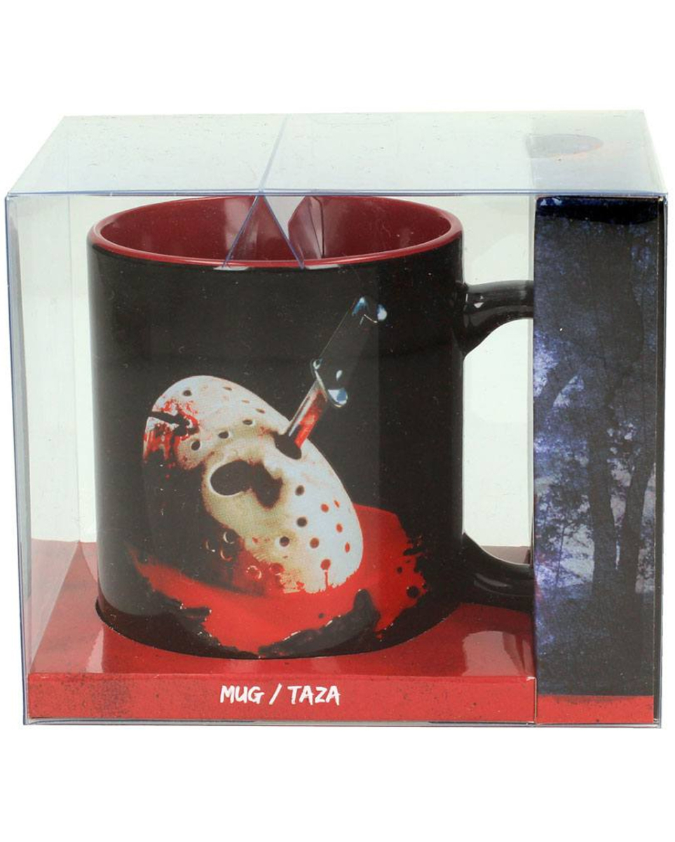 Freitag der 13. Jason's Maske Poster Tasse