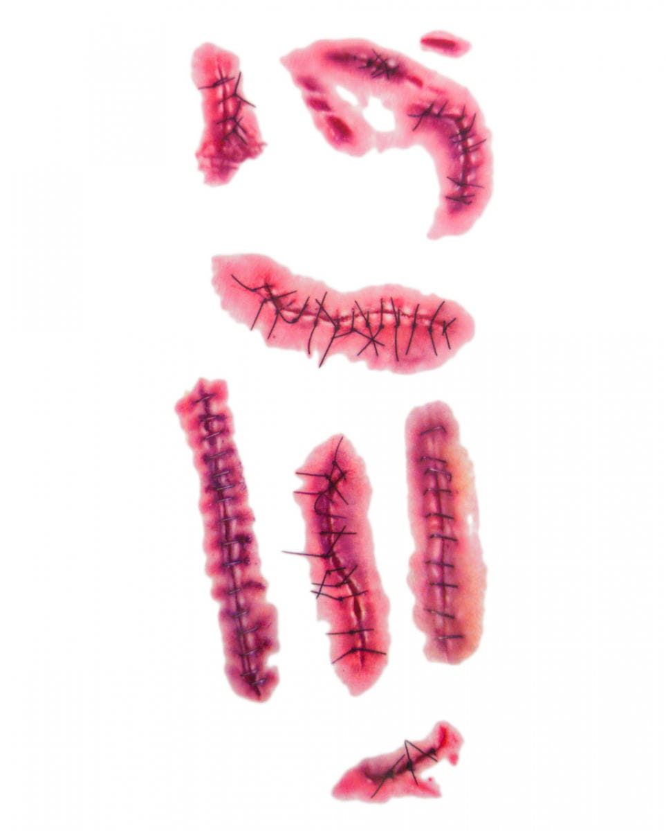 Tattoo Wunden genäht