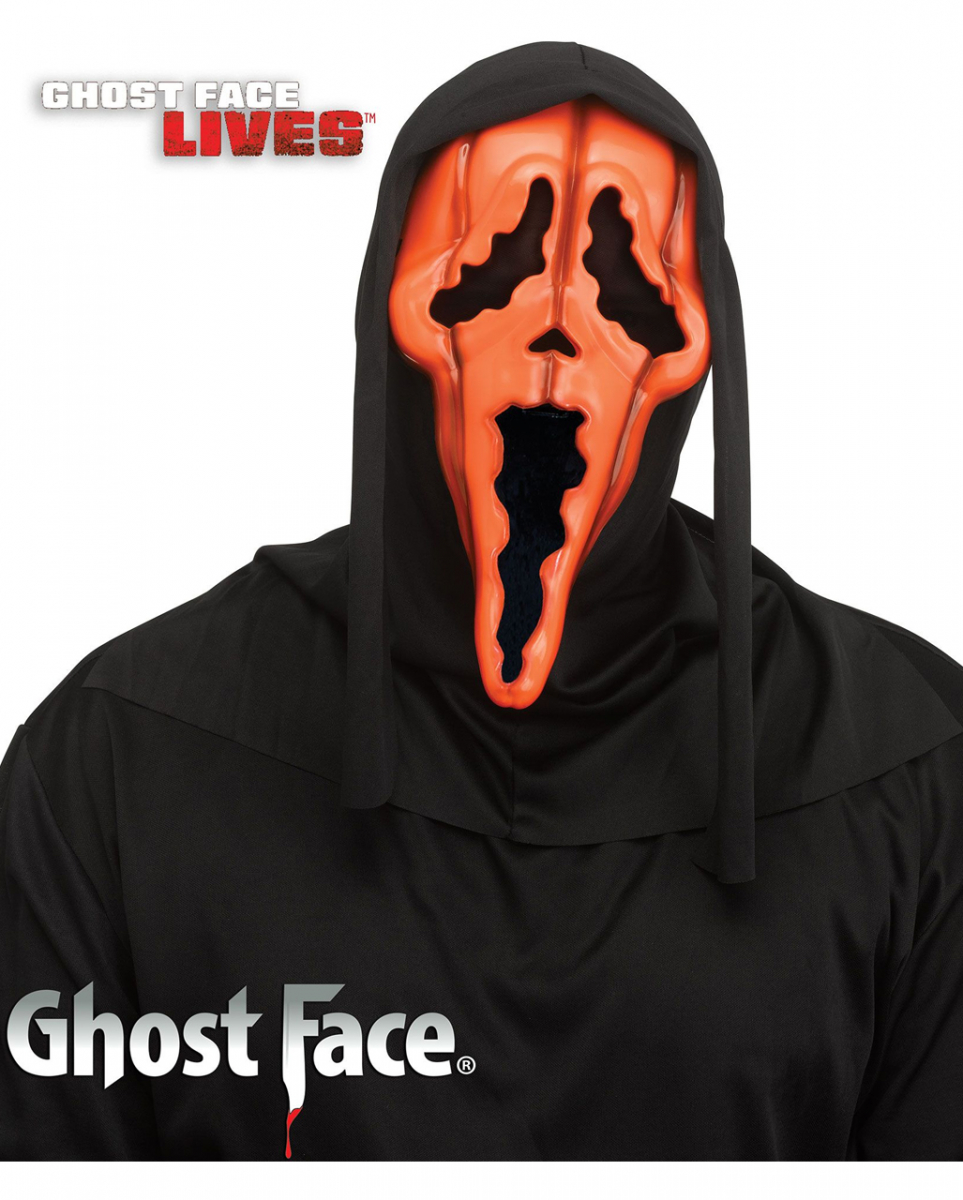 Ghost Face Pumpkin Maske