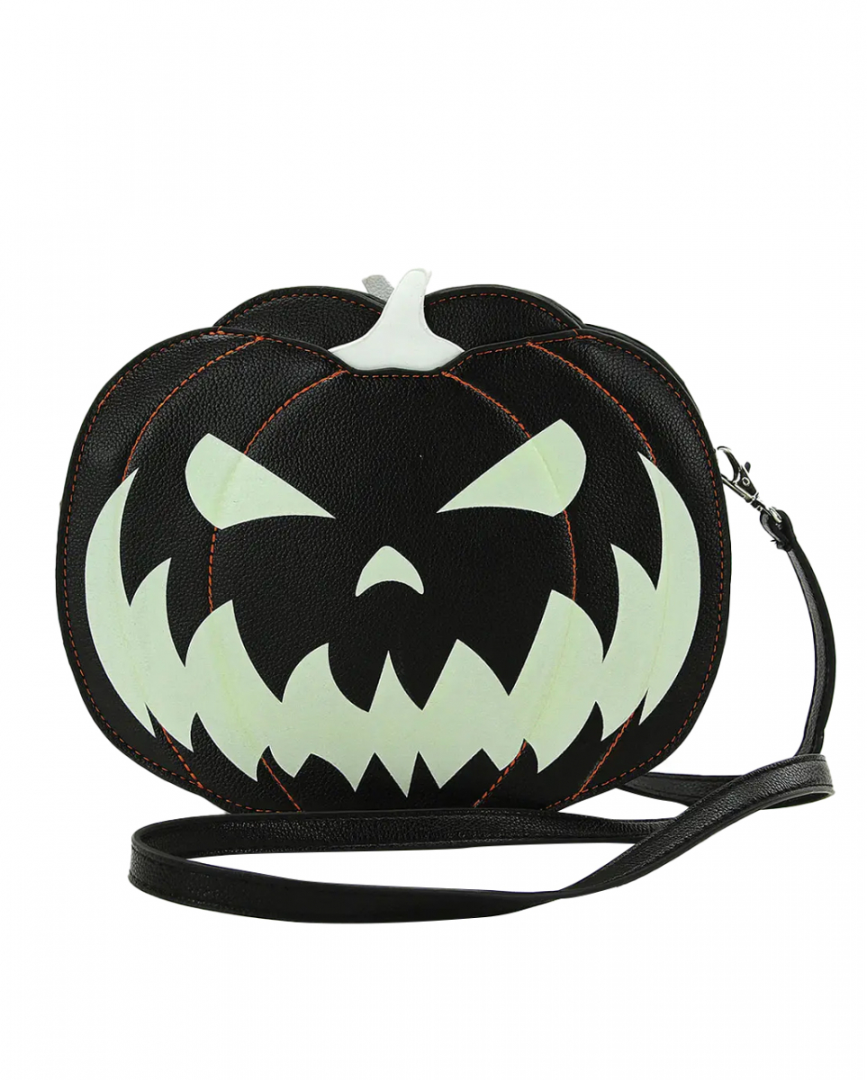 Jack O'Lantern Glow in the Dark Handtasche