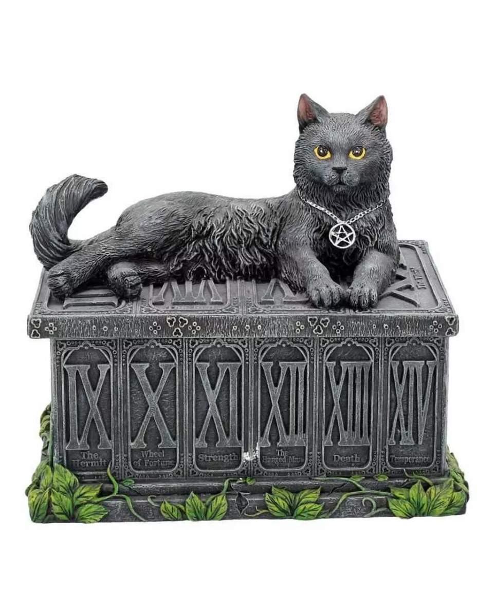 Glückswächter Katze Schatulle