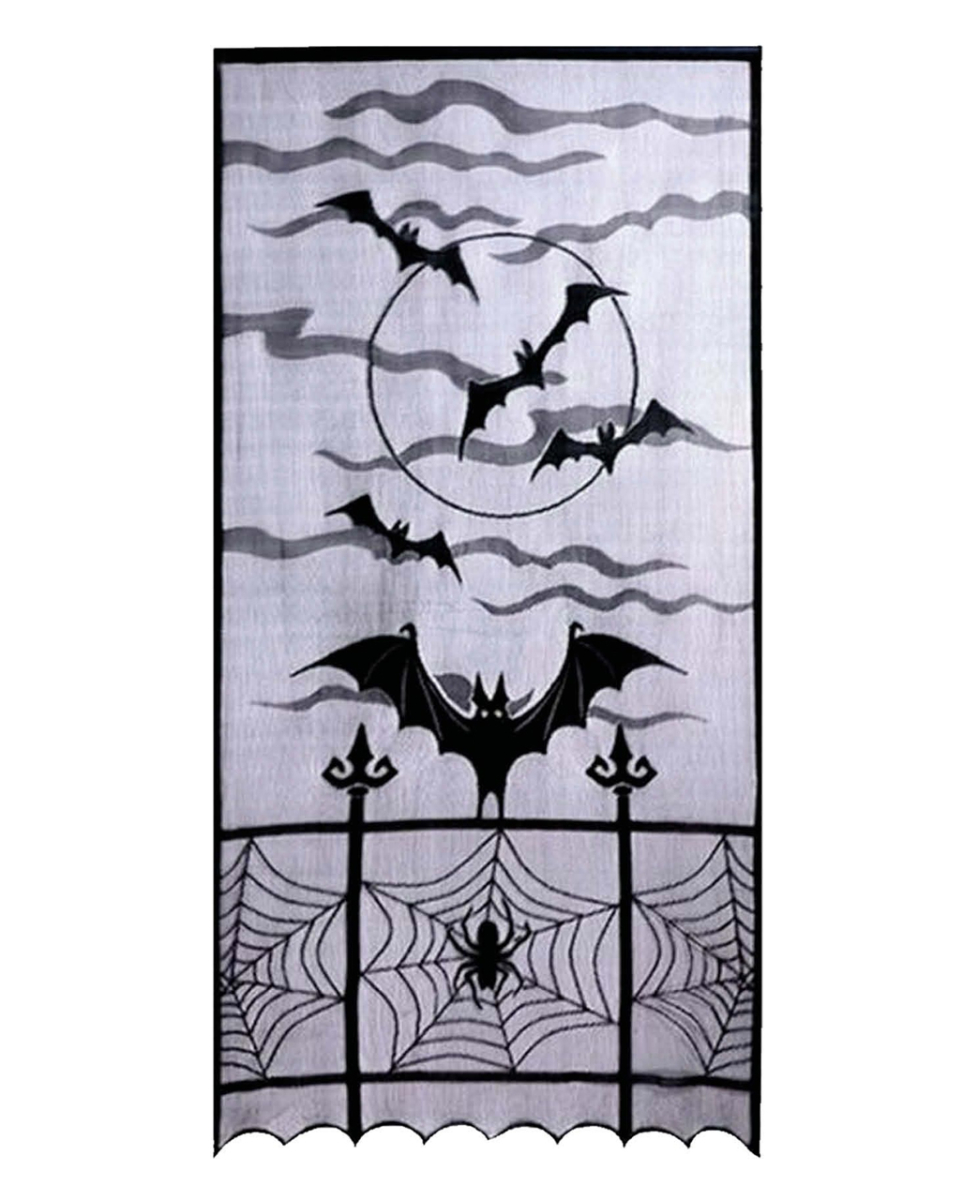Fledermaus Halloween Fensterdeko 102x213cm