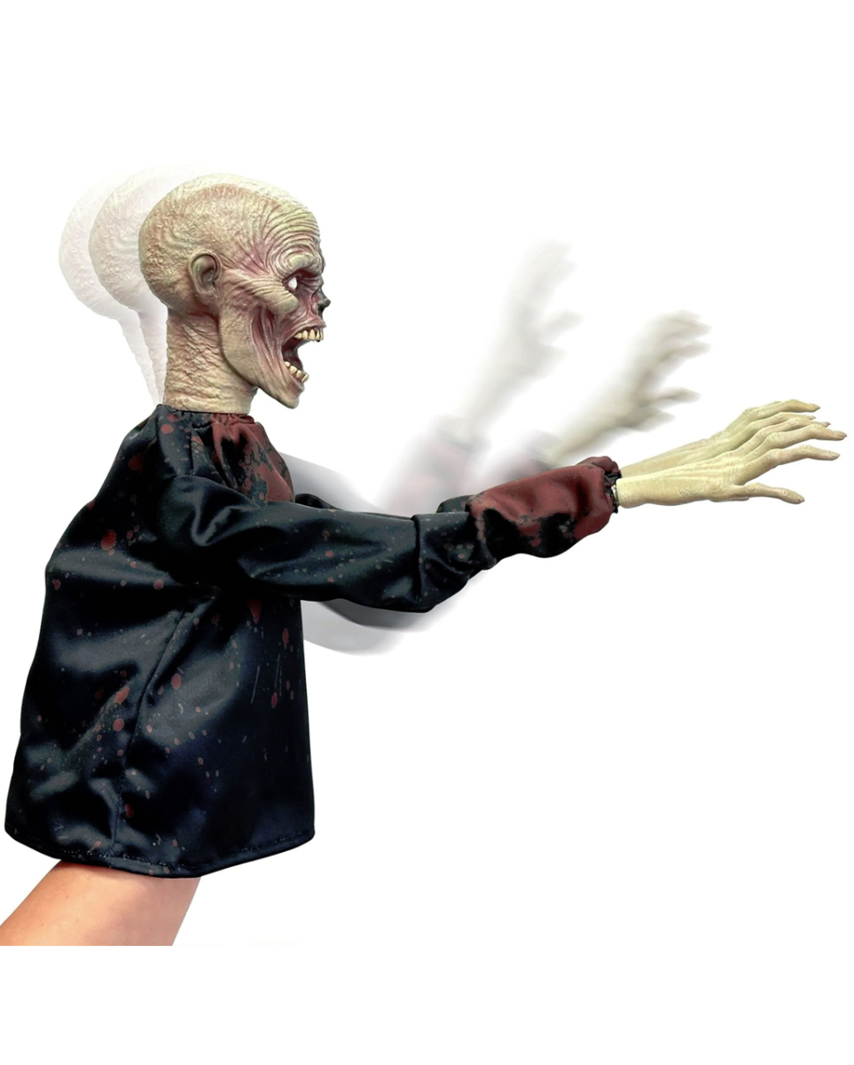 Horror Reachers Handpuppe Zombie greifend 33cm