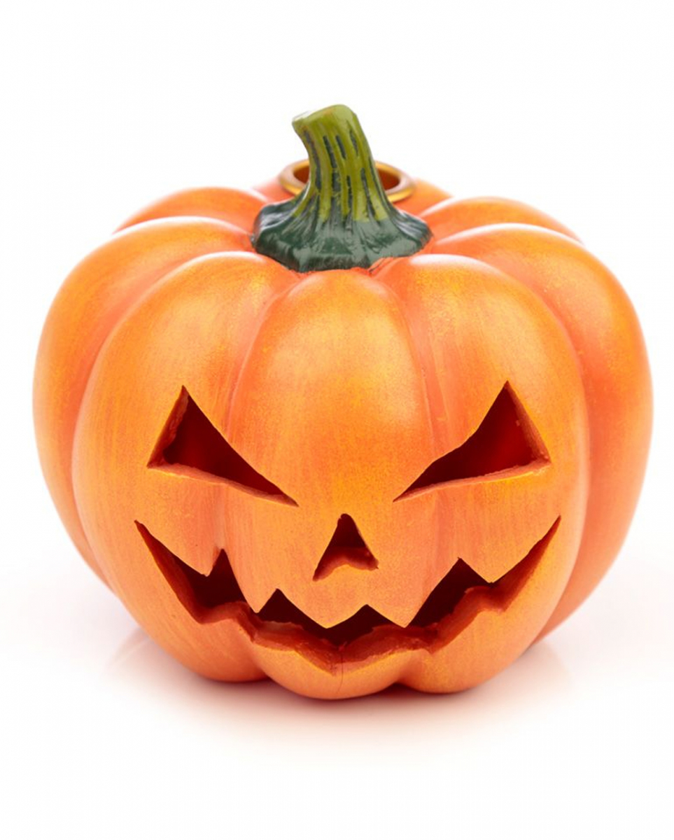 Halloween Kürbis Rückfluss Räucherkegelhalter