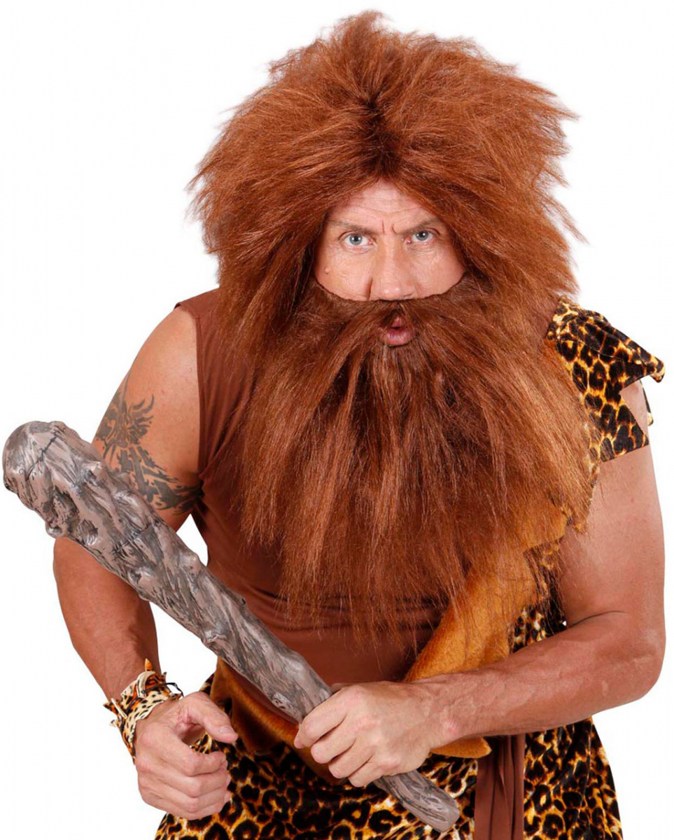 Piraten Perücke mit Bart