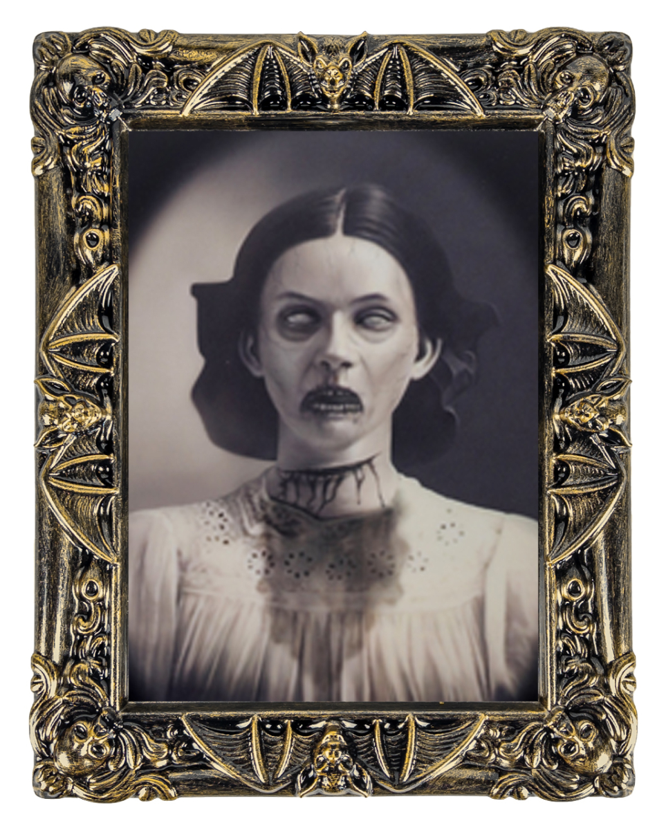 Horrific Aunt Demonica Hologram Portrait 50x39cm