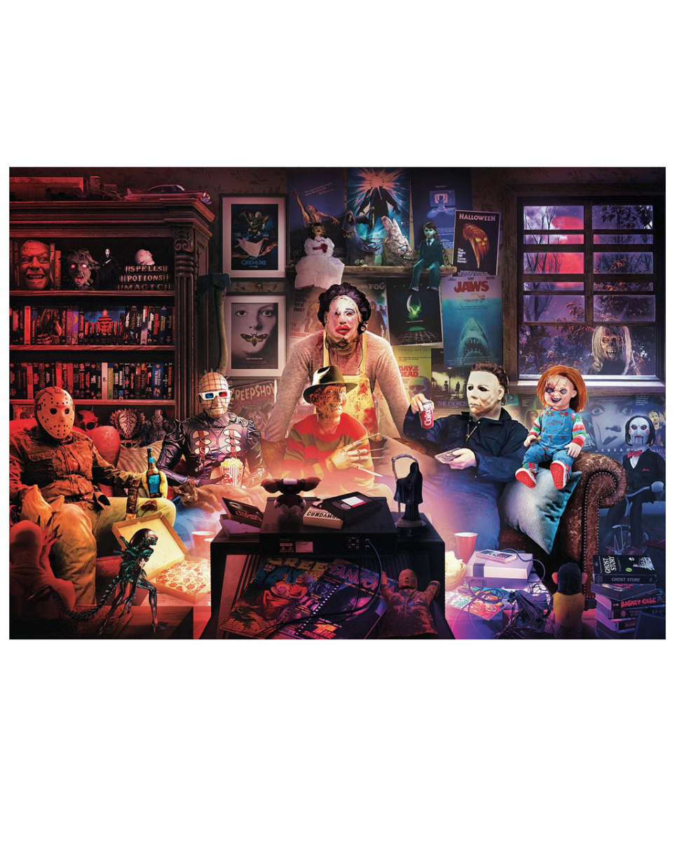 Horror Nachtwache Party Puzzle mit 1000 Teilen