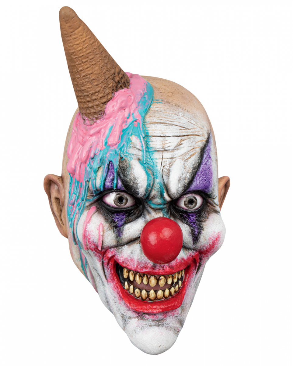 Ei S-cream Clown Maske