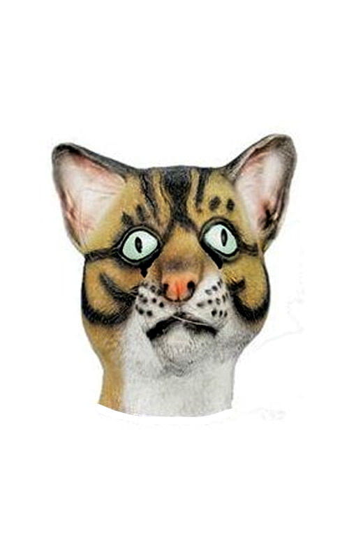 Katzen Latex Maske