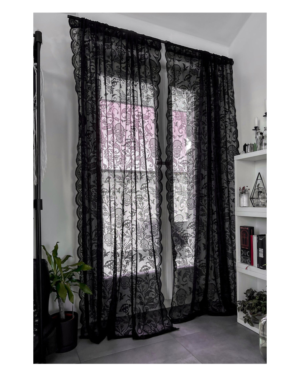 Asra Spitzen Vorhänge 2er Set KILLSTAR