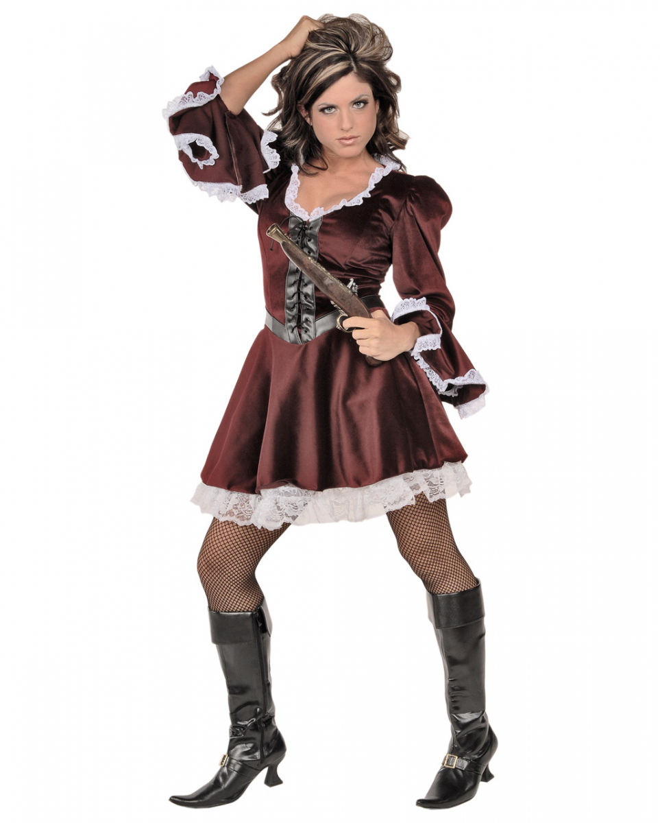 Korsaren Braut Premium Kostüm Gr. L