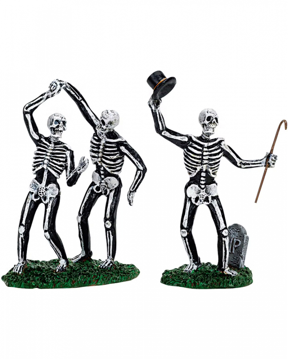 Lemax Spooky Town - Tanzende Skelette 2er Set