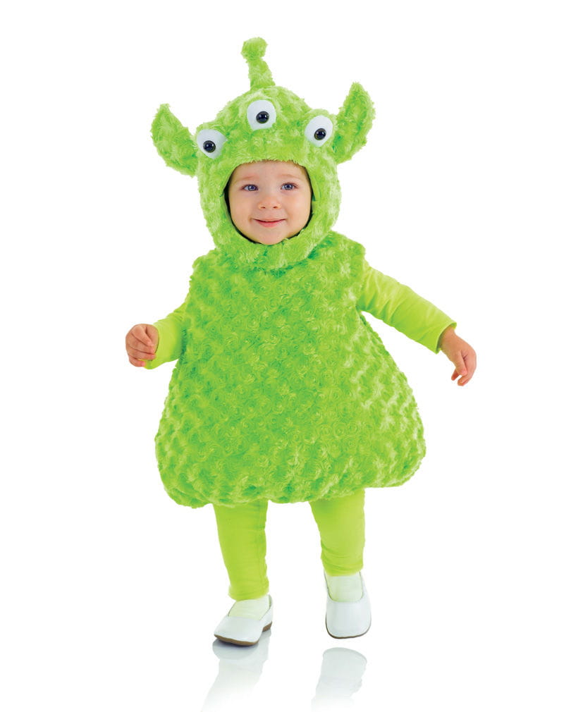 Kleines Alien Plüschkostüm