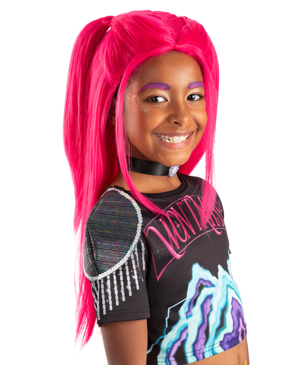 Kpop Demon Hunters Mira Perücke für Mädchen