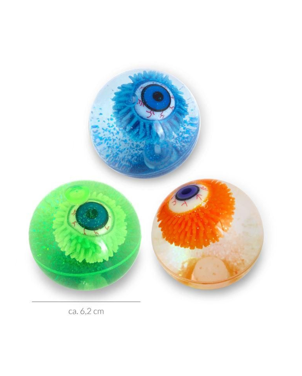 Monster Ball Flummi mit Lichteffekt