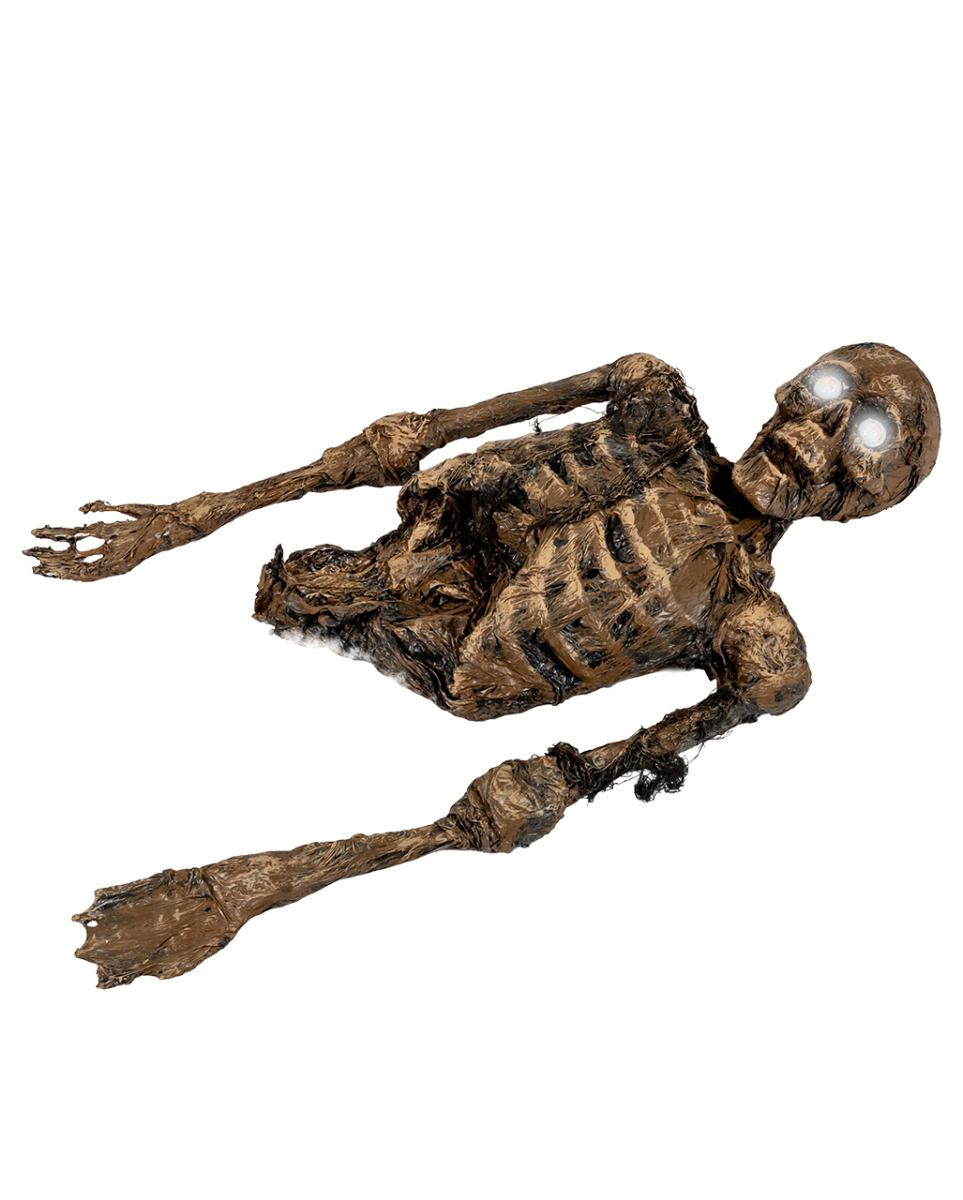 Moorleichen Torso mit LED Augen 86cm