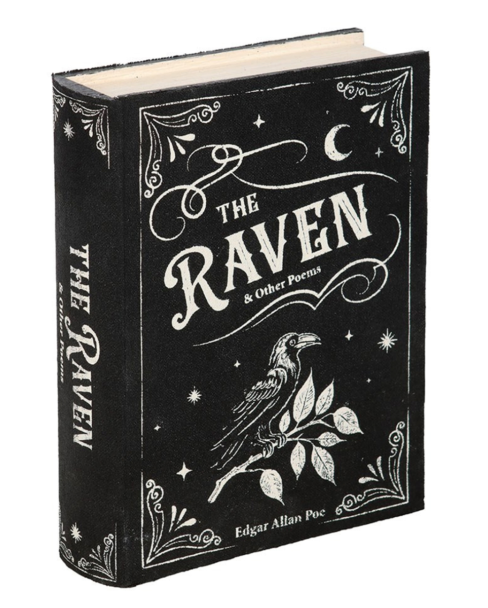 Mystery Raven Schatulle in Buchform 21cm