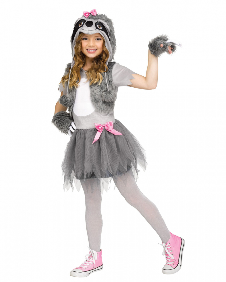 Süßes Faultier Mädchenkostüm
