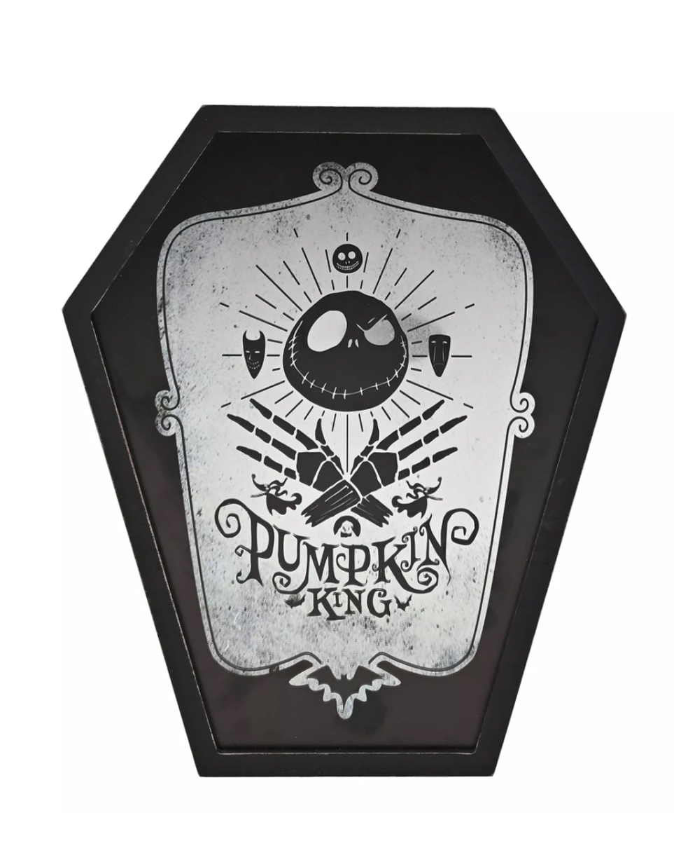 The Nightmare Before Christmas Bilderrahmen Verspiegeltes Wandbild 39cm