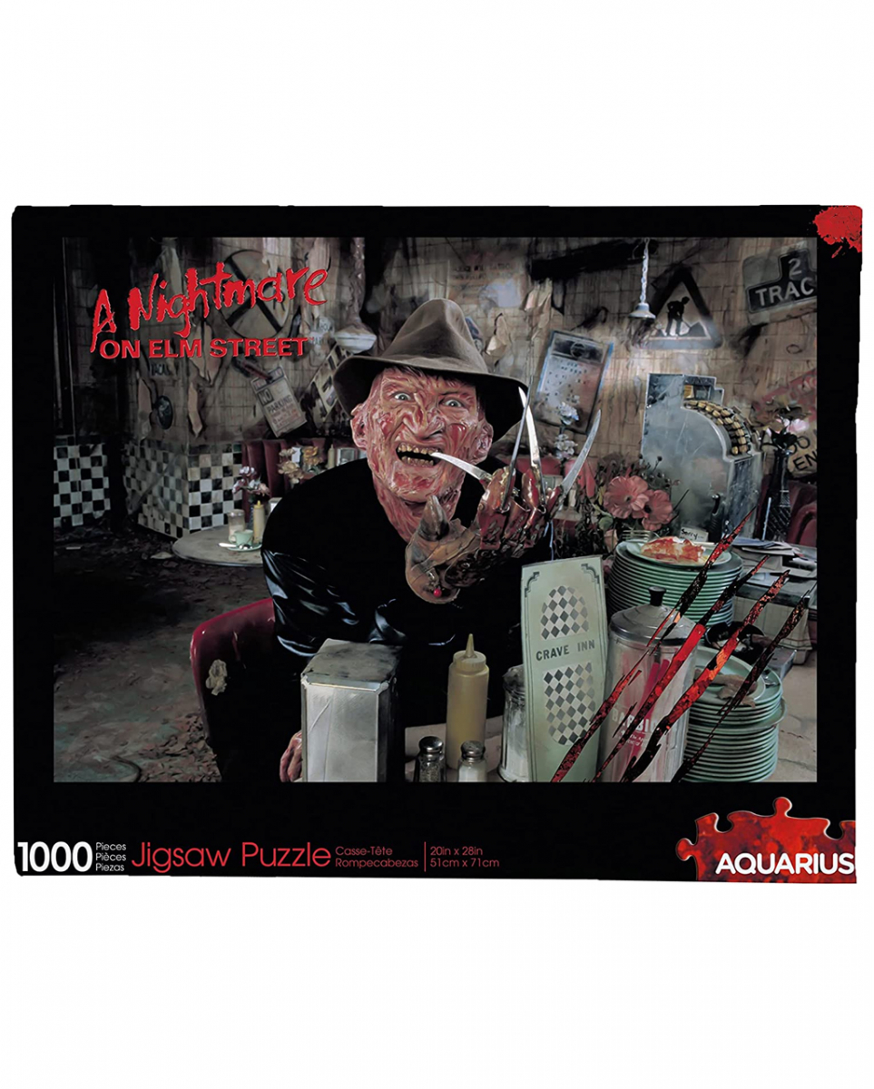 Freddy Krüger - Nightmare on Elm Street Puzzle 1000 Teile