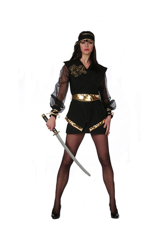 Ninja Dragonlady Kostüm Plus Size