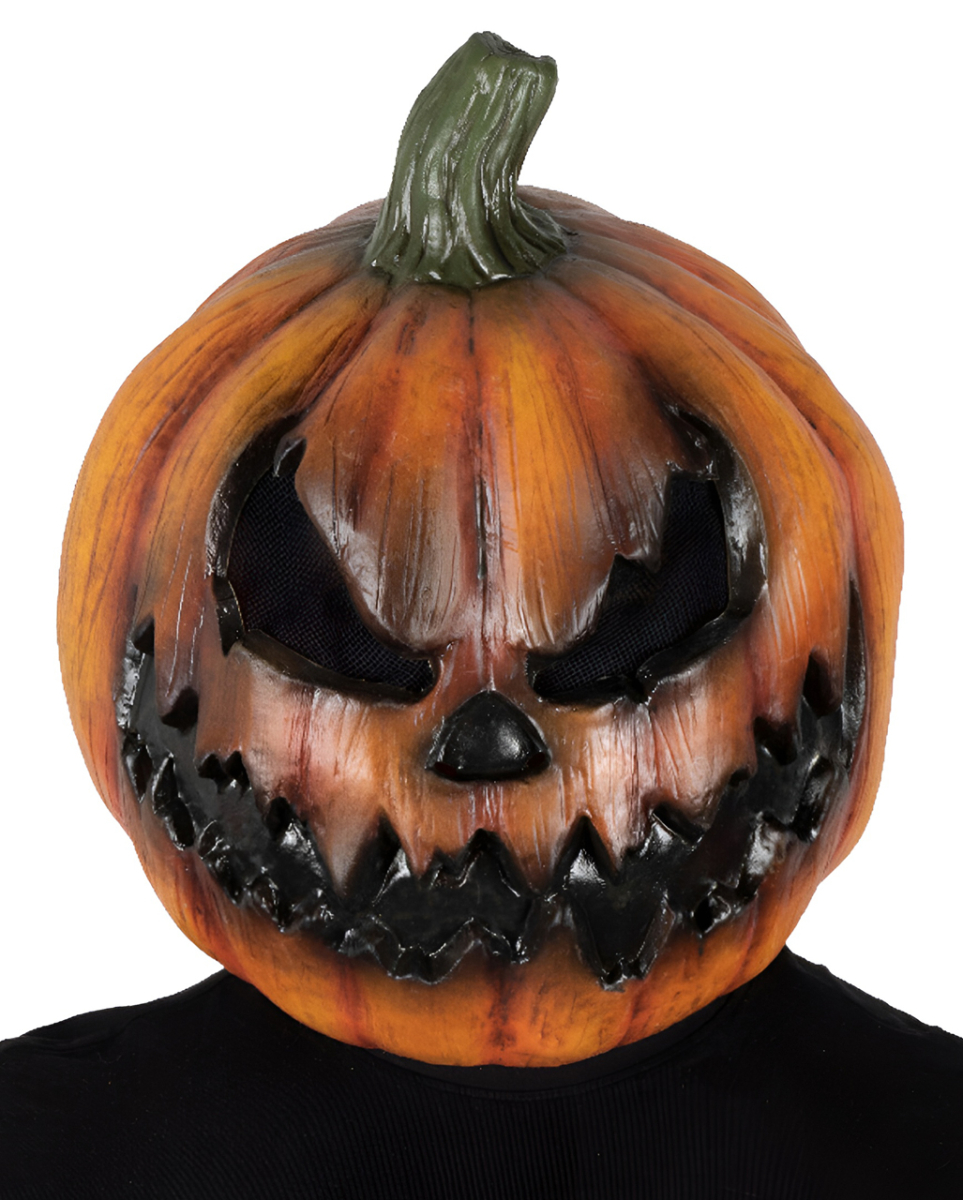 Dark Pumpkin Halloween Maske
