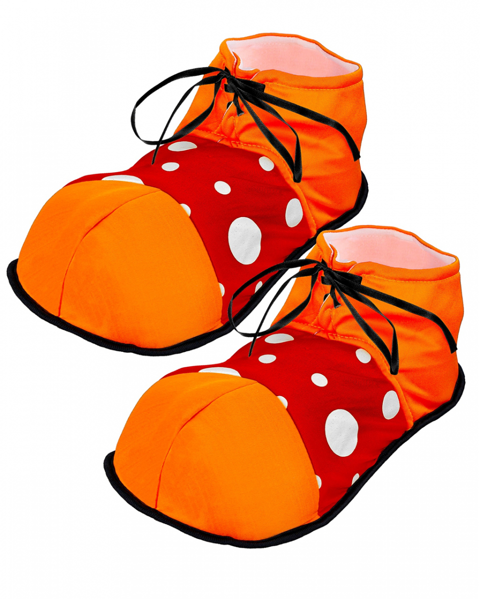 Gepunktete Clown Schuhe