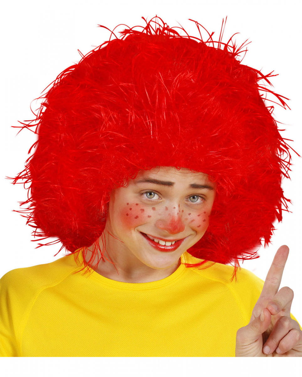 Rote Kobold Perücke