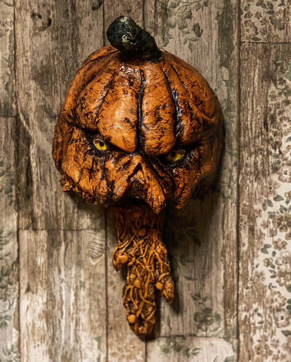 Rotting Pumpkin Wandbild mit Bewegung