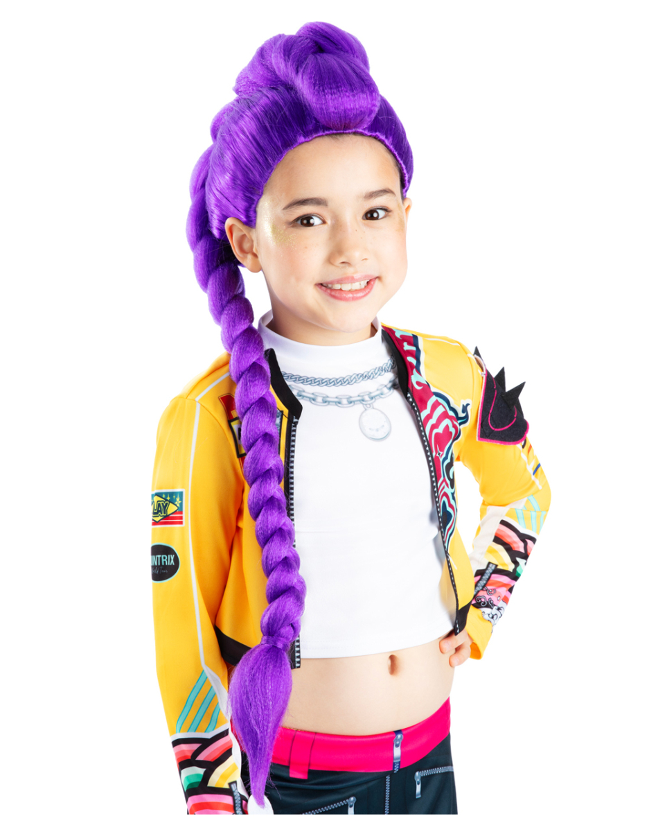 Kpop Demon Hunters Rumi Perücke für Mädchen