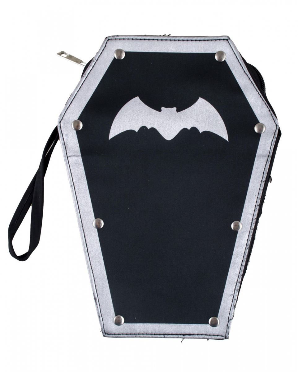 Sarg Handtasche als Kostümaccessoire