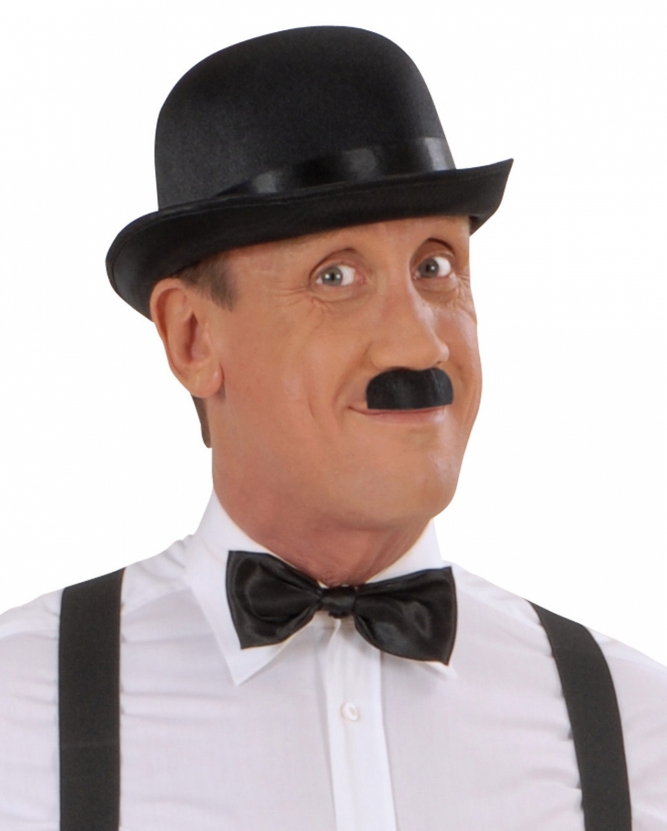 Schnauzbart Charlie Schwarz