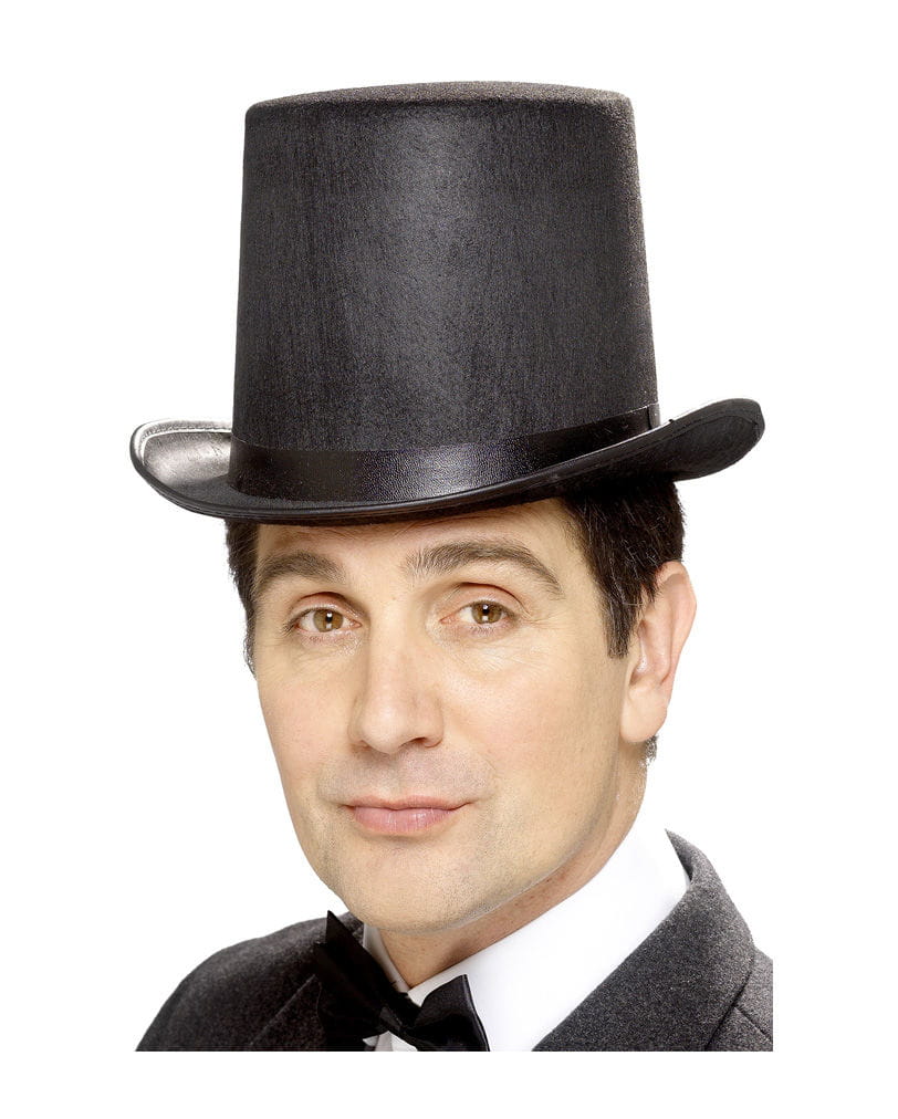 Zylinder Hut schwarz