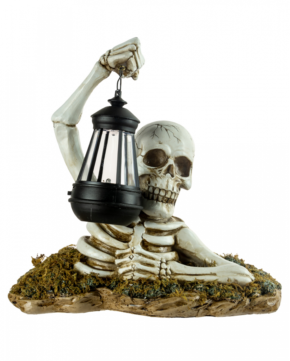 Gravebreaker Skelett mit Laterne 29cm