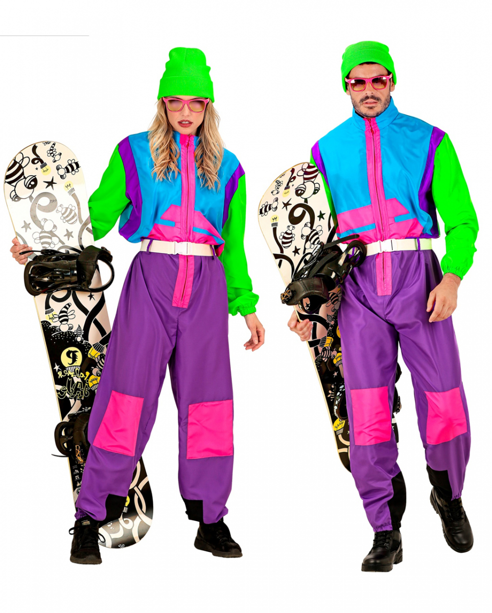 Snowboarder Unisex Kostüm 2-tlg.
