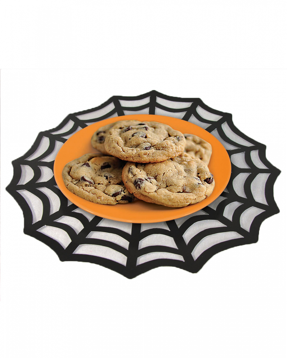 Spinnennetz Halloween Untersetzer