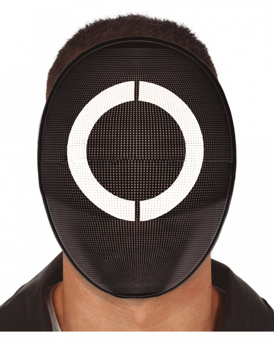 Squid Game Wächter Maske Kreis