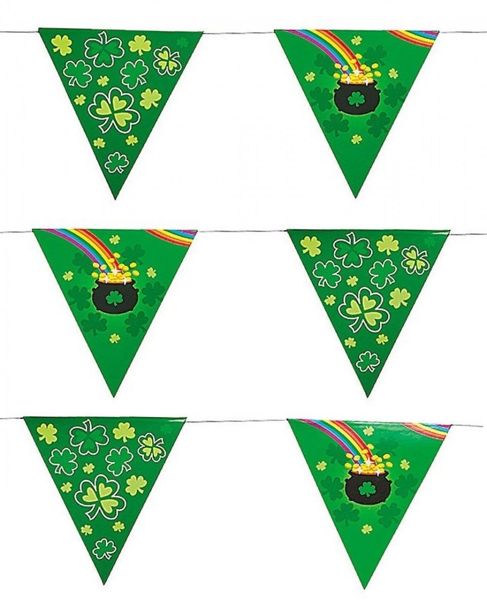 St. Patricks Day Banner als Partydekoration 2m