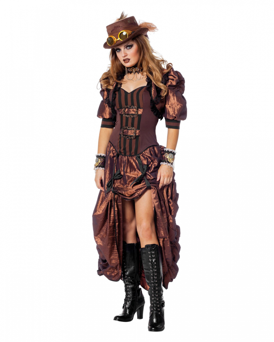 Deluxe Steampunk Frauen Kostüm