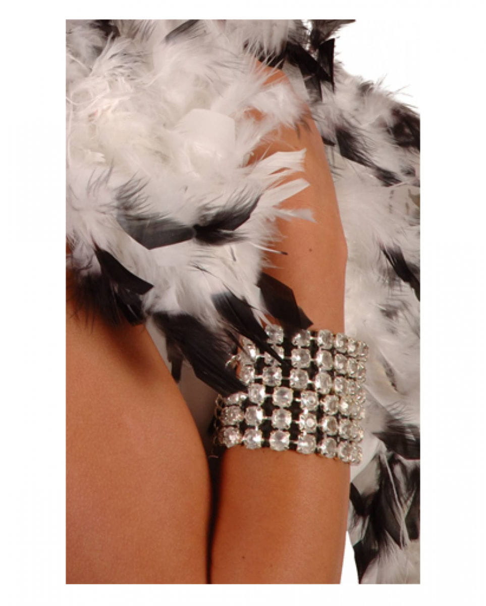 Silbernes Strass Armband