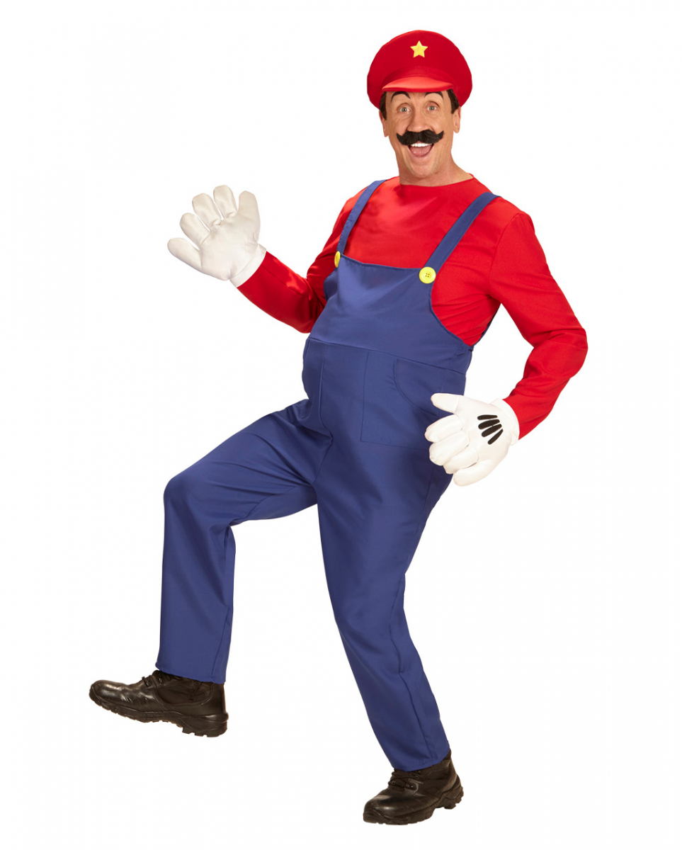Videospiel Klempner Kostüm