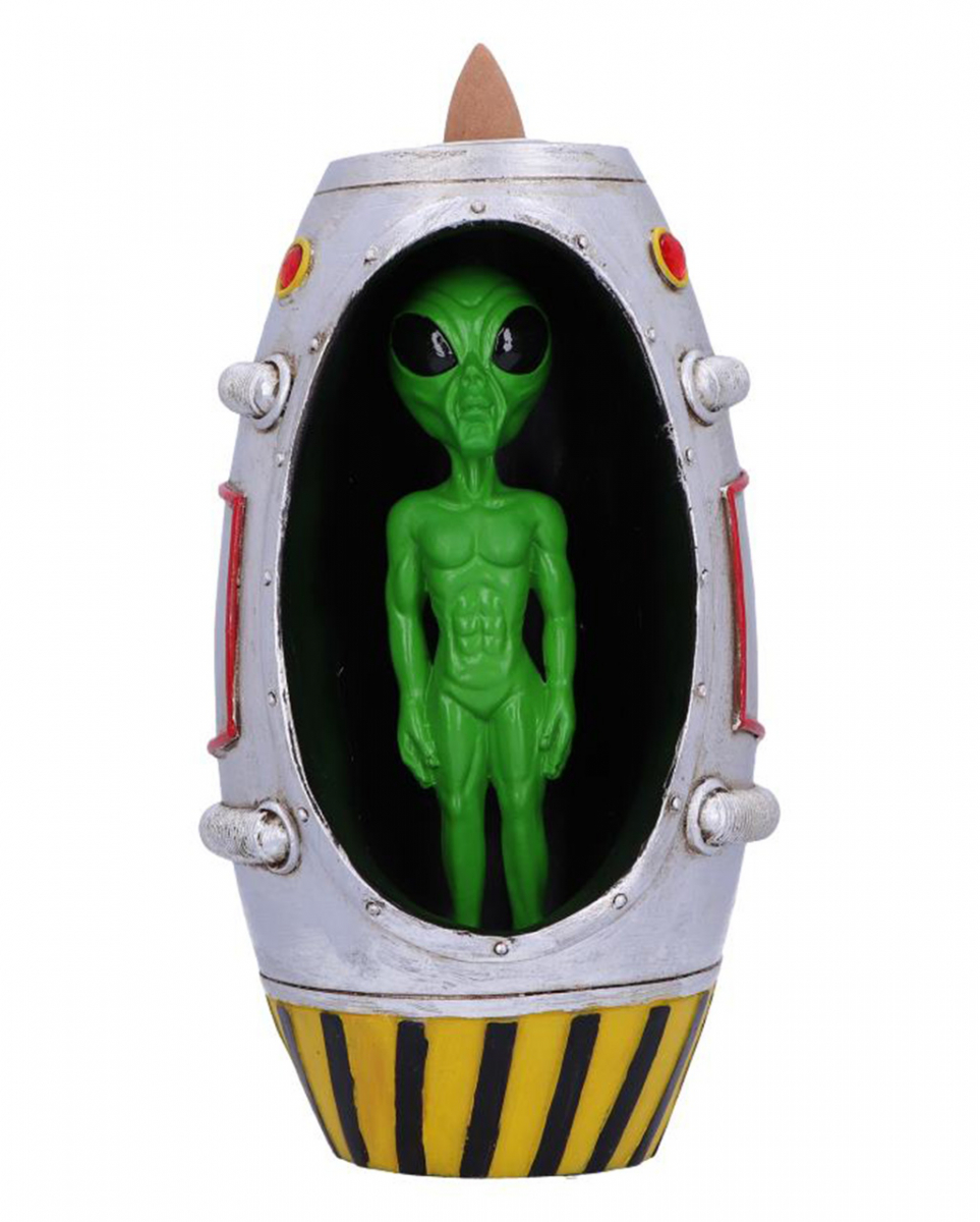 Alien Backflow Räucherkegel Halter 17,5cm