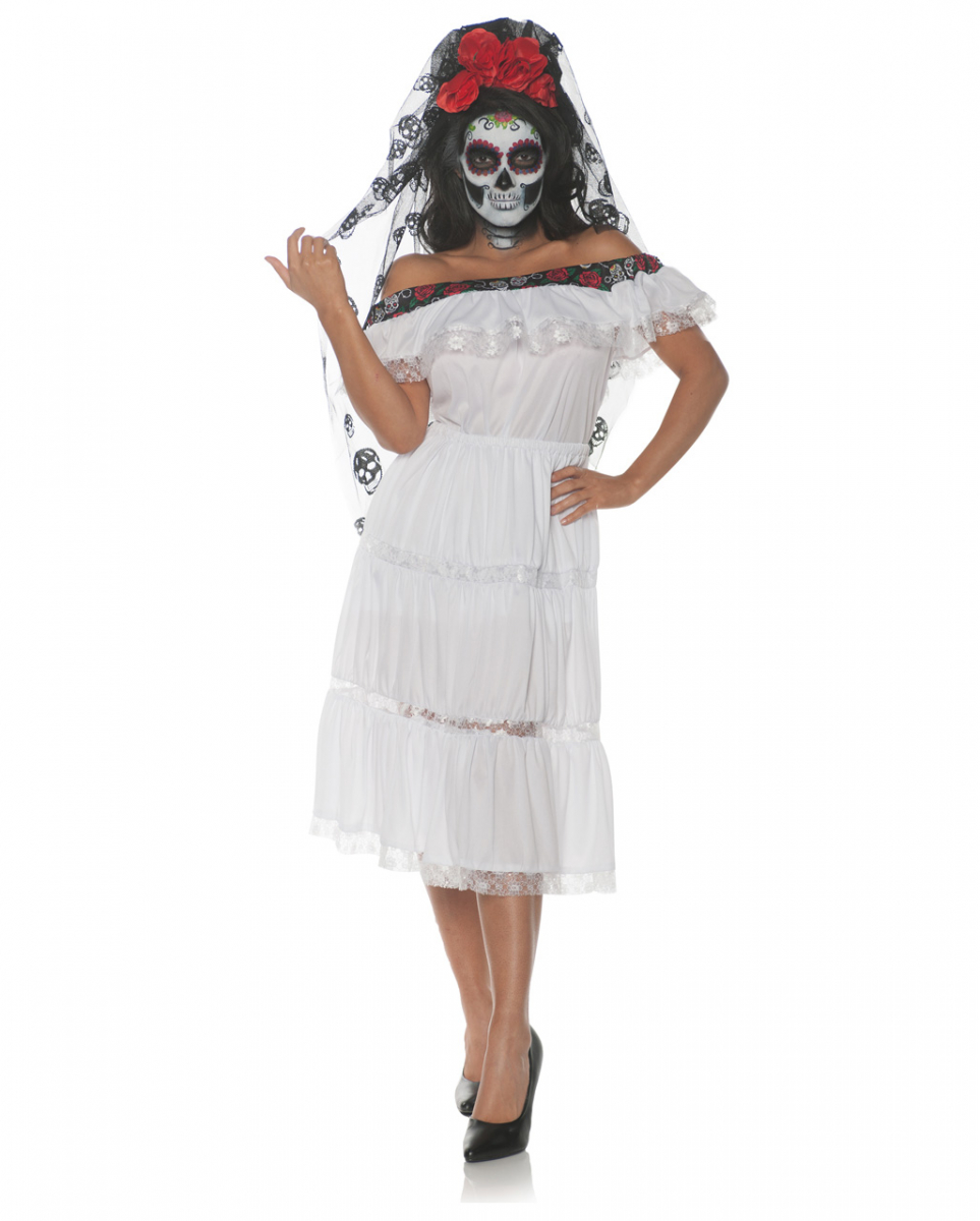 Totenkopf Senorita Kostüm