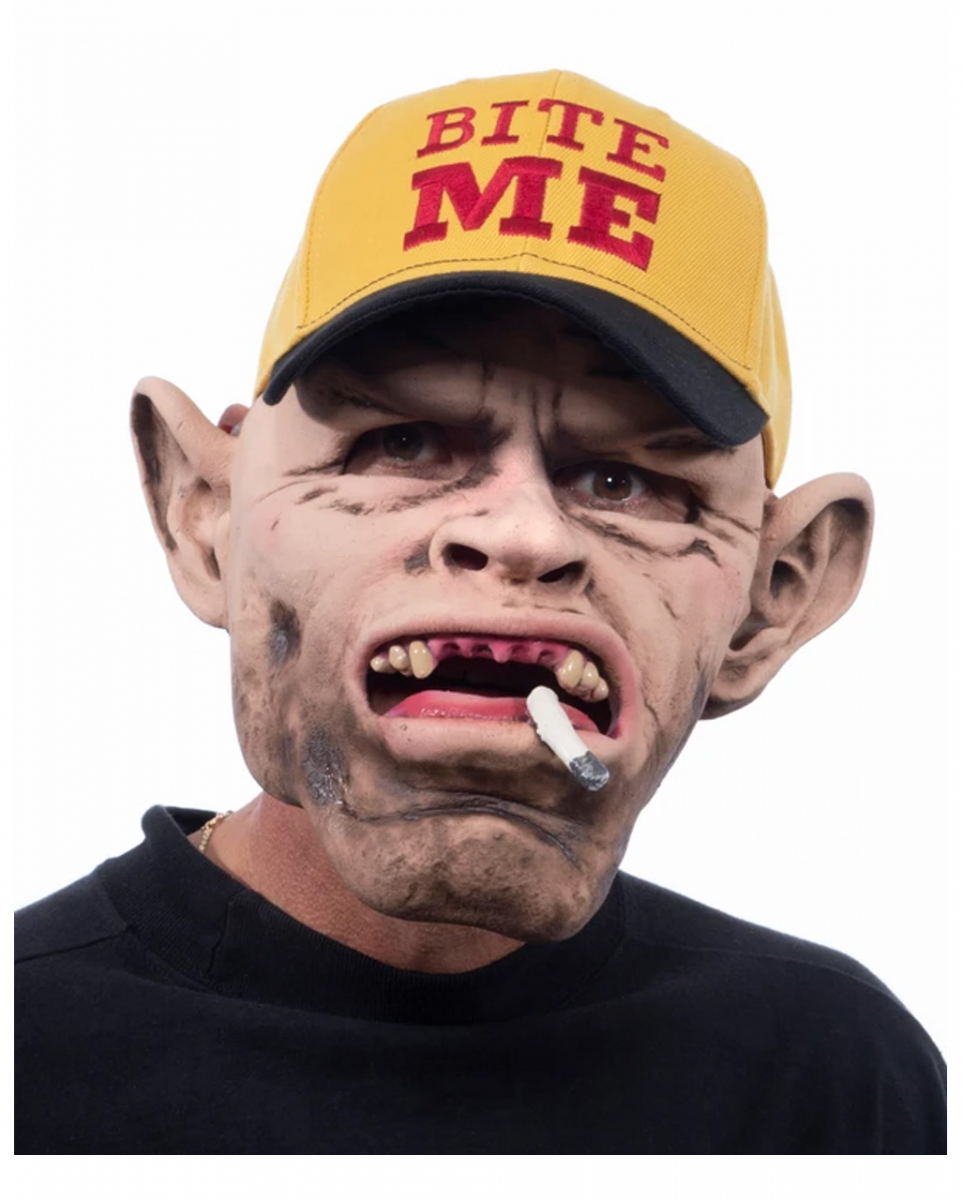 Trucker Redneck Maske mit Baseball Cap