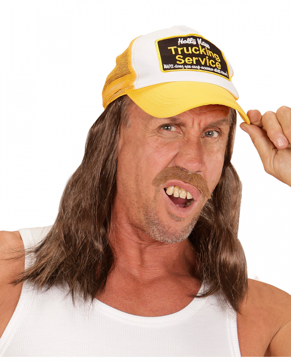 Trucker Baseball Cap mit Haaren
