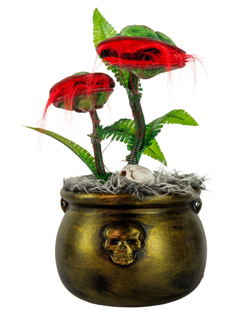 Verhexte Venus Fliegenfalle mit Bewegung, Licht & Sound 31cm