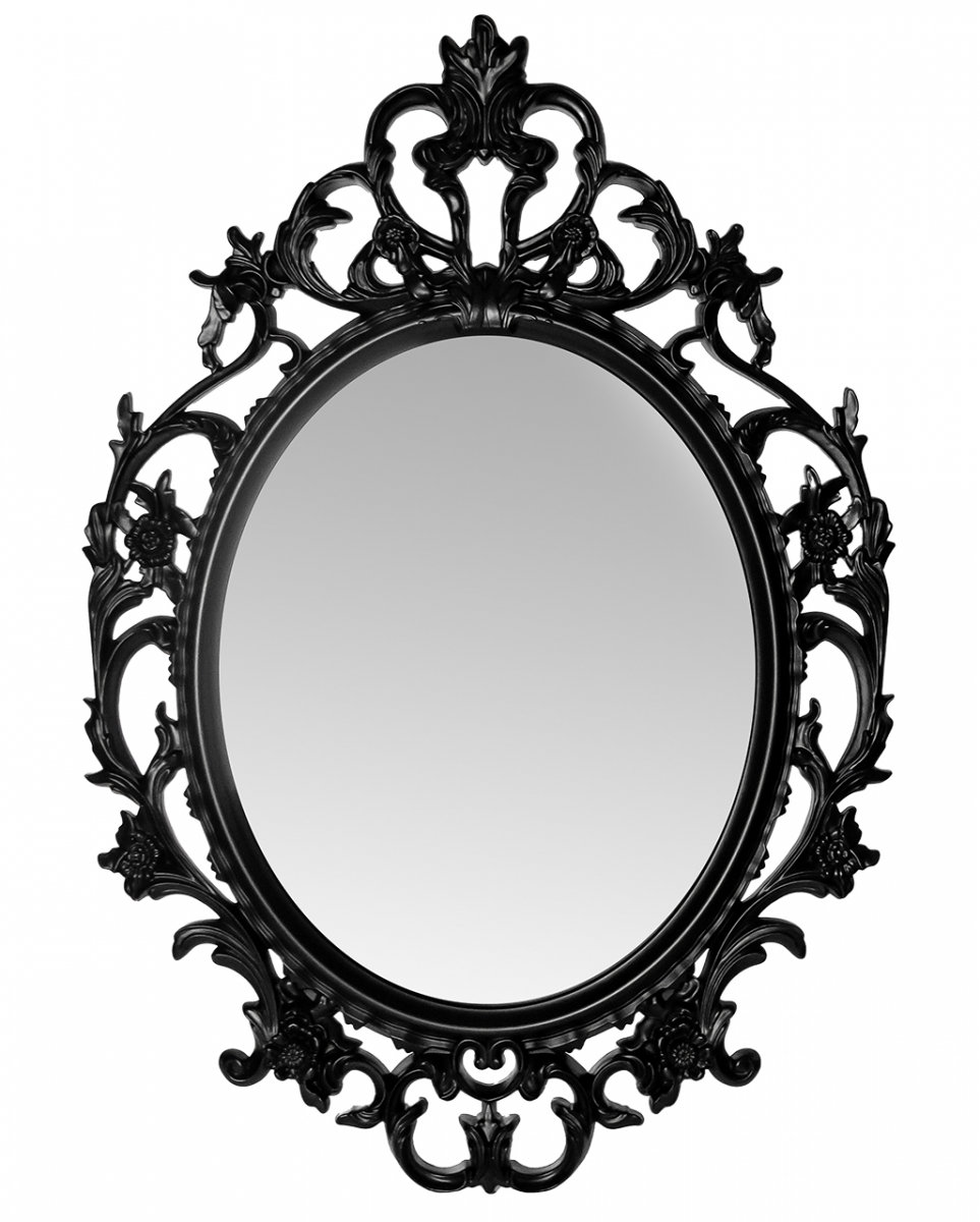 Opulenter Gothic Wandspiegel 83x58cm