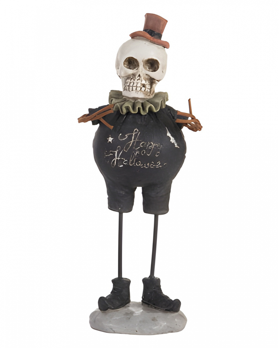 Happy Halloween Skelett Vintage Figur 21cm