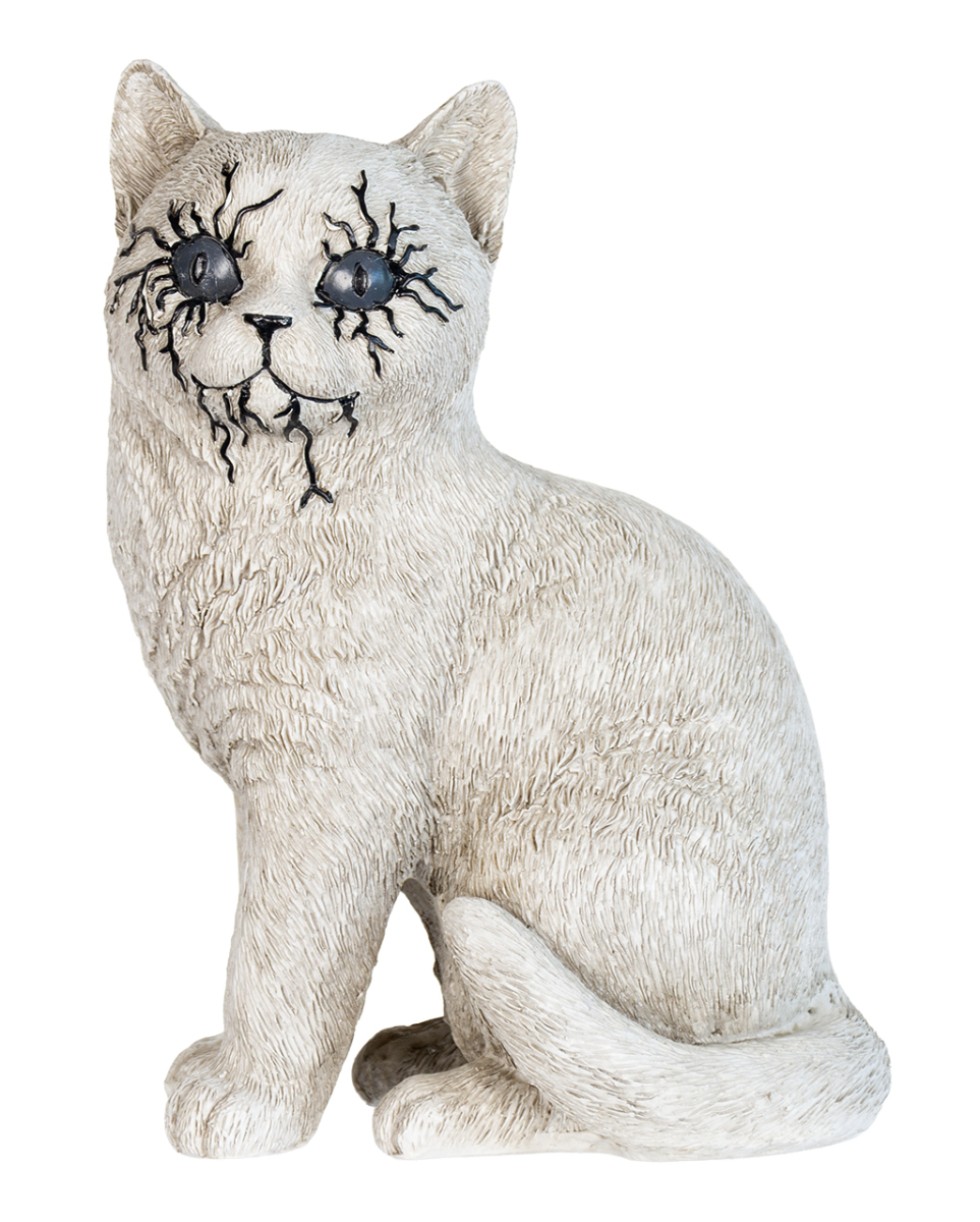 Geister Katze Dekofigur 23cm