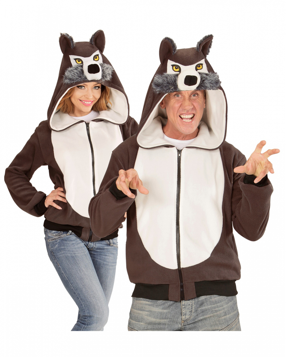 Wolf Jacke als Kostüm